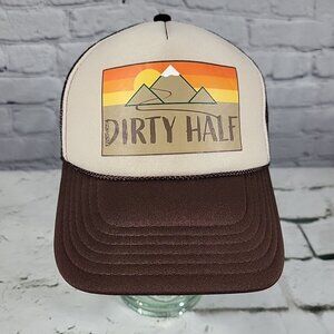 Otto Dirty Half Vintage Snapback Trucker‎ Hat Adjustable Ball Cap
